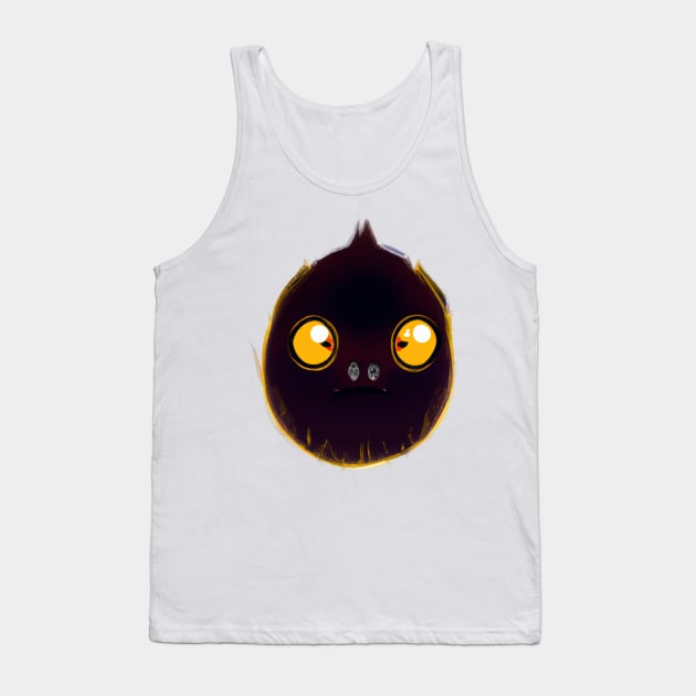 Cute Bat Drawing Tank Top by Play Zoo